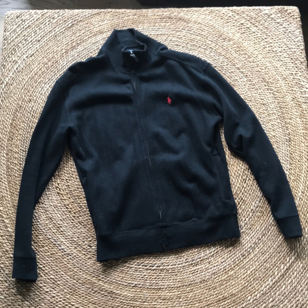 Polo zip up sweatshirt